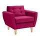 thumbnail image 2 of Sofa Bote 1c Felpa 05 Burdeo, 2 of 6
