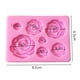 thumbnail image 4 of Molde de silicona para fondant con 7 cavidades, colección de rosas, para decoración de pasteles, cupcakes, arcilla polimérica y elaboración de jabón con cera., 4 of 8