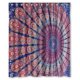 thumbnail image 1 of Cortina de ducha de mandala hippie "She's Called Sunshine", juego de cortina de baño con ganchos, tamaño 60 x 72 pulgadas, 1 of 3