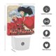 thumbnail image 2 of Inuyasha Luz nocturna LED con sensor de anochecer a amanecer para dormitorio, baño, pasillo, escaleras - Lámpara LED nocturna de enchufe, 0.5W - 1 pieza, 2 of 6