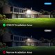 thumbnail image 3 of Olafus 130W Luces de Inundación Exterior, Luz de Trabajo LED 13000 lm, Luz Blanca Diurna 6500 K, IP66 Resistente al Agua, Seguridad para Jardín, Garaje y Estadio – Pack de 4, 3 of 9