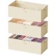 thumbnail image 1 of Caja de almacenamiento SpaceAid 80 cm beige, pack de 3, para debajo de la cama, 1 of 7