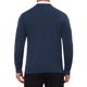 thumbnail image 3 of INSPIRE CHIC Suéter de Punto Suave de Cuello Redondo de Manga Larga Clásico de Color Sólido para Hombre M Azul Marino, 3 of 6