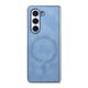 thumbnail image 2 of Magnetic Slim Case for Samsung Galaxy Z Fold 5 with Camera Guard & Anti-Scratch Back Blue, 2 of 5