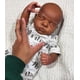 thumbnail image 3 of Muñeca Reborn GYCV Black Boy, 48 cm, piel oscura realista, 3 of 3