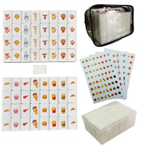 Set De Juego Promithi 65 Seaside Game Blocks Con 4 Pegatinas Diy