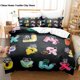 thumbnail image 1 of JIECHU Letters Alphabet Word Embroidered Iron on patches cute letter patches Bedding Set Single D Children's Bedroom Duvet Set Bed Sheets, 1 of 5
