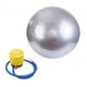 thumbnail image 5 of Balance Ball Heavy Duty Anti Burst Yoga Core Ball Para El Hogar Mujer Competición 75cm Plata, 5 of 5