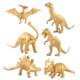 thumbnail image 4 of Plástico Golden Hollow Dinosaurio Figura Animal Salvaje Aprendiendo Juguetes Regalos Edad 3+PCS, 4 of 5