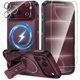 thumbnail image 1 of Funda magnética para iPhone 18 Pro con soporte, protector de pantalla y cámara, 1 of 3
