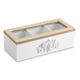 thumbnail image 1 of Caja De Te 3 Divisiones Tapa Con Diseño Decorativa Decohogar, 1 of 6