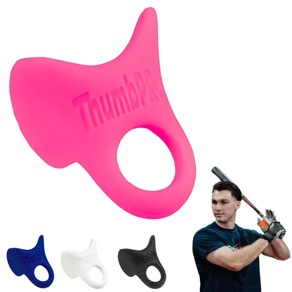 Protector de Pulgar ThumbPRO para Béisbol, Previene Golpes de Bate, Color Bubblegum, Talla Mediana