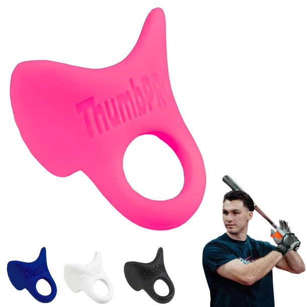 Protector de Pulgar ThumbPRO para Béisbol, Previene Golpes de Bate, Color Bubblegum, Talla Mediana