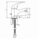 thumbnail image 5 of Monomando Llave Grifo Lavatorio Modelo Ornella, 5 of 5