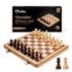 thumbnail image 1 of Juego de ajedrez Chess Armory de madera de primera calidad con almacenamiento de madera de haya, 1 of 7
