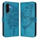 thumbnail image 5 of Funda cartera mariposa para Samsung Galaxy A36 5G con soporte y ranuras para tarjetas Azul, 5 of 5