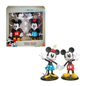 Set Coleccionable Mattel Disney 100 Mickey Y Minnie Articulados
