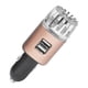 thumbnail image 1 of Purificador de aire ionizador para coche - Desodorante iónico antimicrobiano enchufable de 12 V con cargador USB doble - Elimina olores a humo, mascotas y comida, alérgenos y virus., 1 of 8