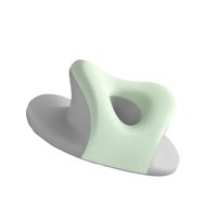 Magideal - Almohada Para Dormir, Almohadilla Para El Cuello, Cojín Para La Cabeza, Espuma Viscoelástica, Cojín Para El Cuello, Reposacabezas Multifunción, Cojín Verde