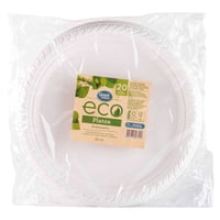 Plato Biodegradable 25 Cm 20 Un Great Value