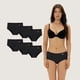 thumbnail image 1 of Pack de 6 Calzones Pantaleta Microfibra Corte Laser Mujer, 1 of 4