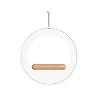 Ioensy - Soporte Para Pájaros, Percha Acrílica, Columpio, Juguete, Percha Para Periquitos, Conures, Lovebird