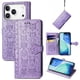 thumbnail image 2 of Funda Cartera FOXDOCK para iPhone 17 Pro , Flip PU con Relieve de Gatos y Perros, Tarjetero y Soporte, 2 of 6