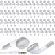 thumbnail image 1 of Auriculares Konohan 150 Unidades 3.5 mm Cableados Blanco, 1 of 3