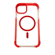 thumbnail image 3 of Carcasa Transparente Reforzada Magsafe Borde Color Para IPhone 16 Rojo, 3 of 4