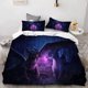 thumbnail image 1 of Printing Quilt Duvet Cover Set Bedroom Decor Soft Bedding Doona Cover3-Piece Bedding Set, 1 of 5