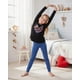 thumbnail image 3 of Pijama Niña Estampado Corazón negro 4, 3 of 7