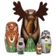 thumbnail image 1 of Trozos y piezas de Nesting Dolls Woody and Friends Woodland, 1 of 6