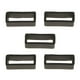 thumbnail image 3 of 5PCS anillo de correa de goma anillo de goma accesorios de reloj 18mm negro, 3 of 5