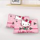 thumbnail image 2 of Hello Cat Kitty Pink Heart Cartoon Style Duvet Cover Set Cotton Bed Cover, 2 of 3