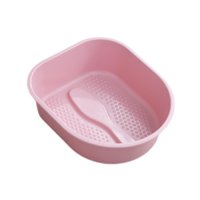 Ioensy - Bañera De Hidromasaje Para Pies, Versátil, Para Pies Secos Y Agrietados, Para Hombres, Para Pedicura, Color Rosa