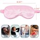 thumbnail image 5 of Máscara para dormir LERSVICVIL, paquete de 4 fundas de seda para mujeres y hombres, 5 of 6