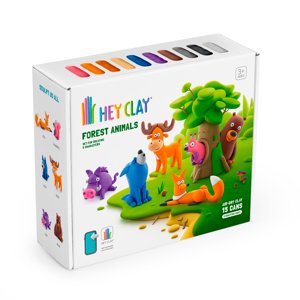 Animales Del Bosque: 15 Potes Hey Clay