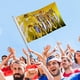 thumbnail image 4 of Caballeros Dorados Bandera impresa con temática, regalo perfecto para fanáticos, amigos y familiares, y adecuada para actividades al aire libre e interiores, decoraciones de fiesta. 90 cm × 150 cm., 4 of 6
