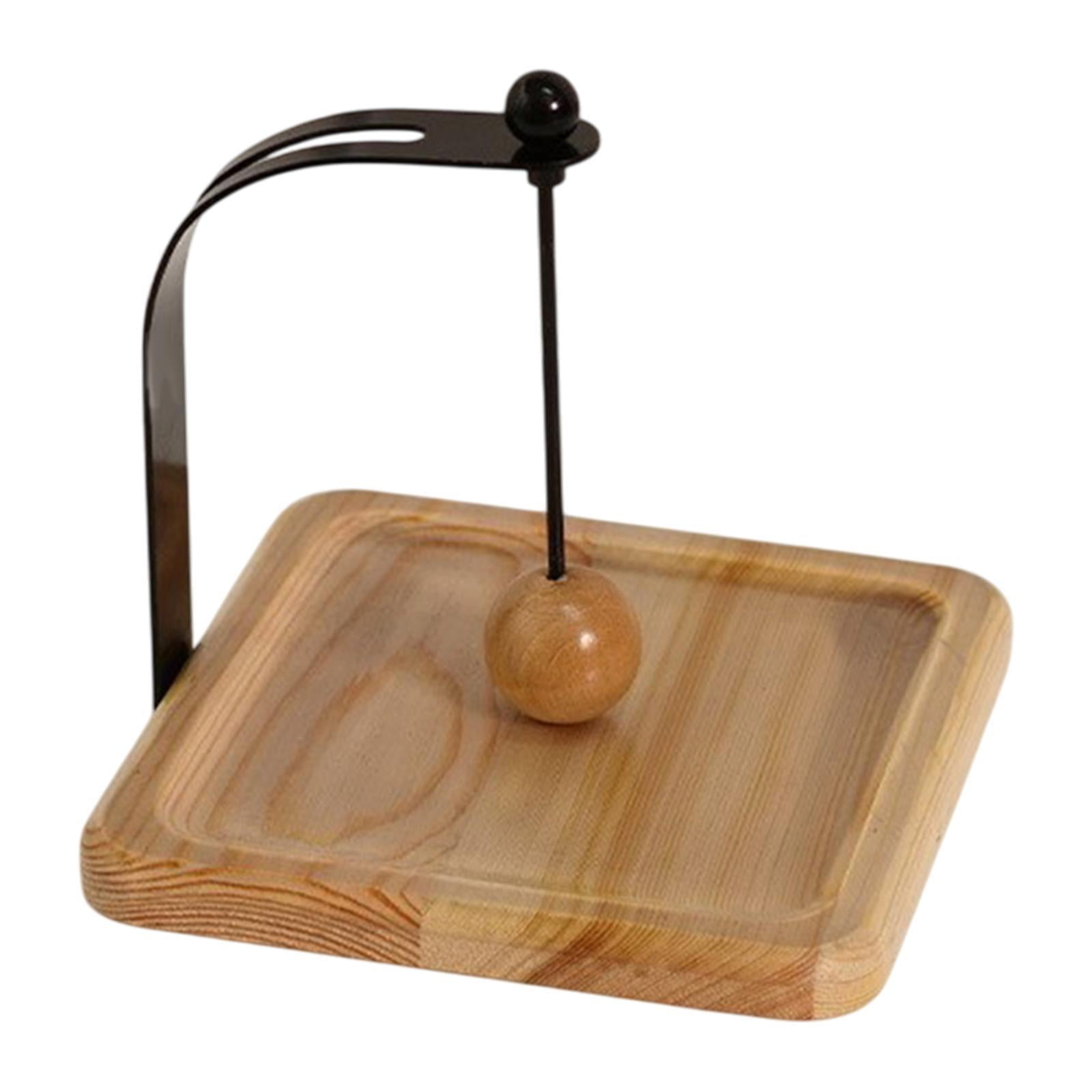 Magideal - Soporte De Servilletas De La Base De Madera De Café Con Letras Reutilizables De La Mesa De Almacenamiento De Almacenamiento De Almacenamiento De La Re A