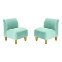 Bodevir - Set Poltrona Soft 1C Felpa 01 Verde Agua