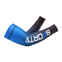 Ioensy - Mangas De Brazo De Refrigeración Protección Uv Hombres Mujeres Para Correr Conducir Al Aire Libre Azul