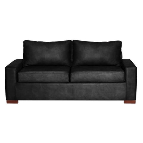 Latam Home - Sofa Cama Livorno 2Pl Cuero Kentucky Negro