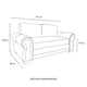 thumbnail image 5 of Sofa Oregon Res Felpa Azul 2c, 5 of 5