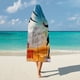 thumbnail image 5 of Con la Muerte en los Talones Manta Capa con Capucha Anti-Bolitas, Manta de Lana Ártica Suave, Manta Portátil de Felpa Ligera y Lujosa, Poncho para Siesta en Casa y Oficina, 100*130cm, 5 of 6