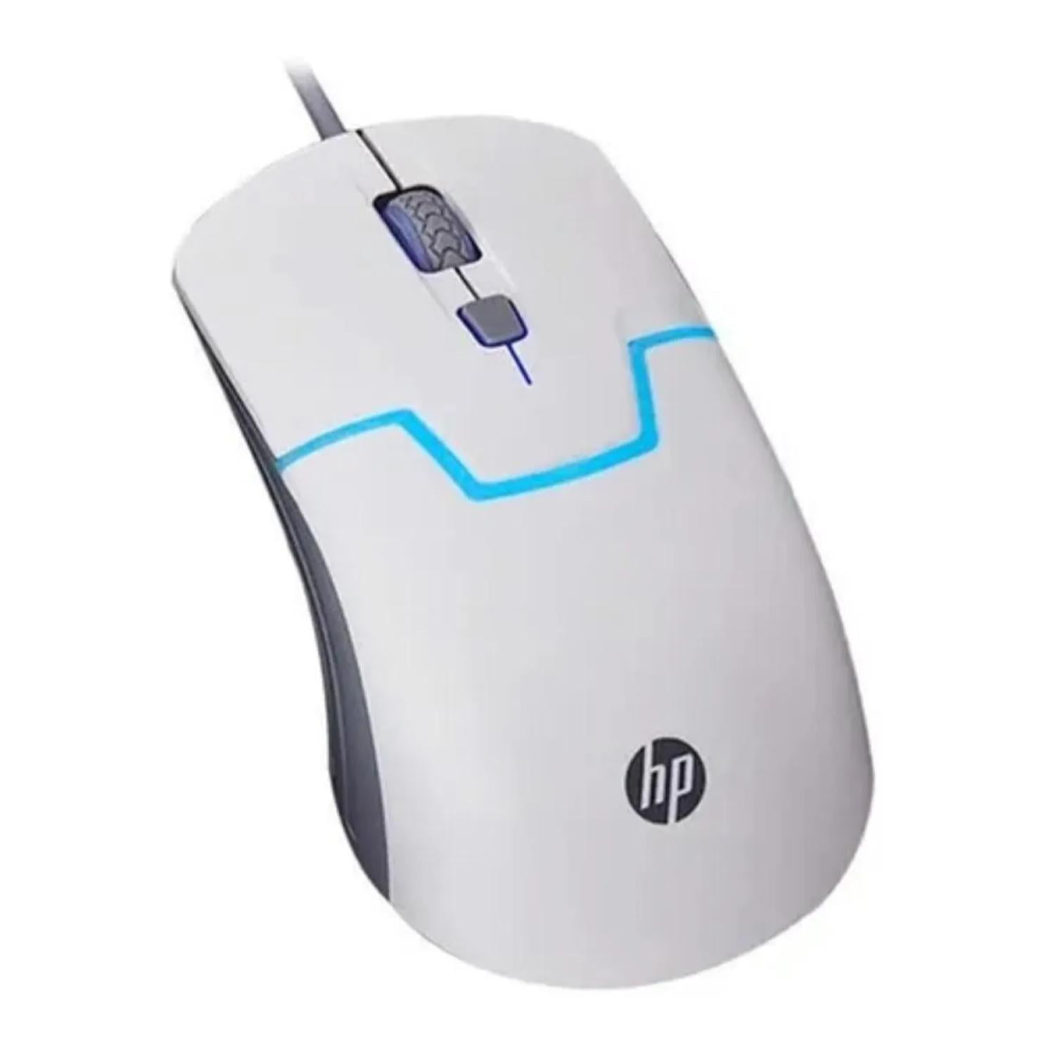 Hp - Mouse Gamer Usb 6b 3200dpi Blanco M100