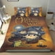 thumbnail image 1 of Más Allá del Jardín Conjunto de sábanas temático, trío de piezas, cómodo y amigable con la piel, diseño único, regalo de decoración para el hogar para familiares, amigos y fans,173cm *218cm, 1 of 6