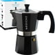 thumbnail image 1 of Cafetera espresso para estufa GROSCHE Charcoal Milano, 6 tazas, 1 of 9