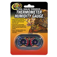 Termómetro Y Medidor De Humedad Zoo Med Economy Analog