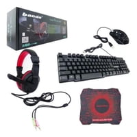 Banda - Kit Gamer 4 In 1 G10 Teclado + Mouse + Audifonos + Pad Mouse