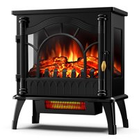 Estufa Eléctrica Para Chimenea Zafro 58 Cm, Independiente, 1500 W, 5100 Btu